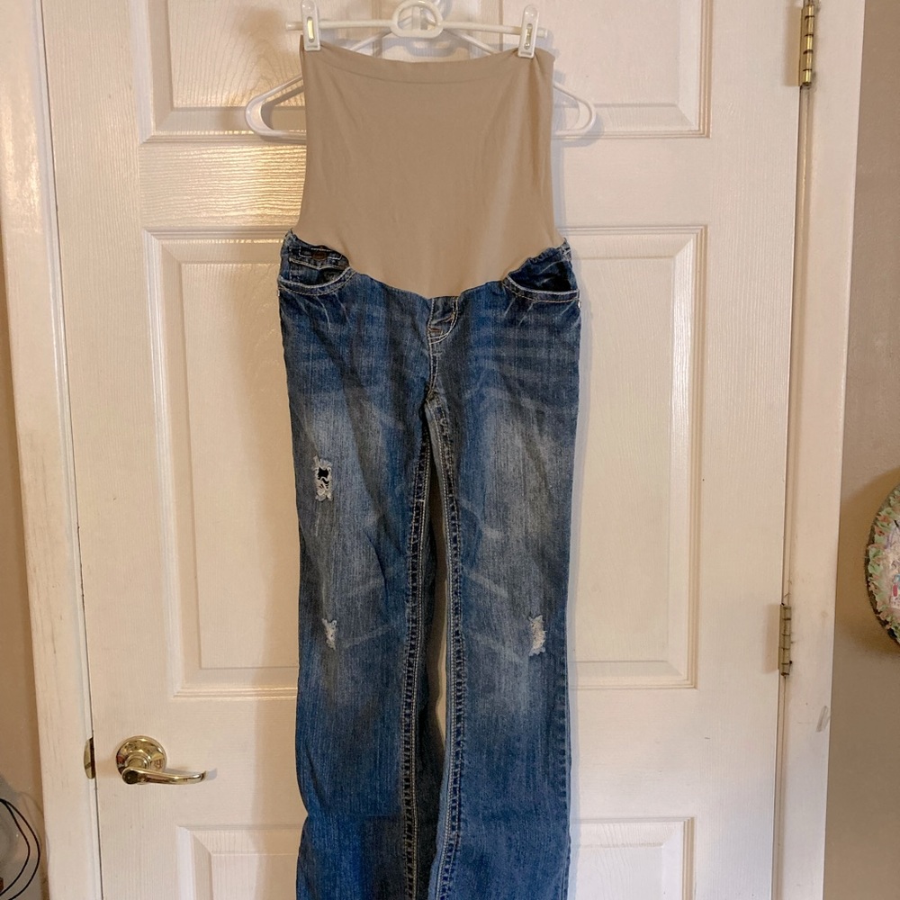 Maternity jeans by Wallflower